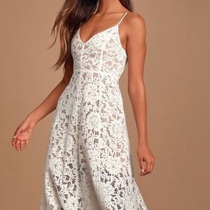 NWT white lulus dress